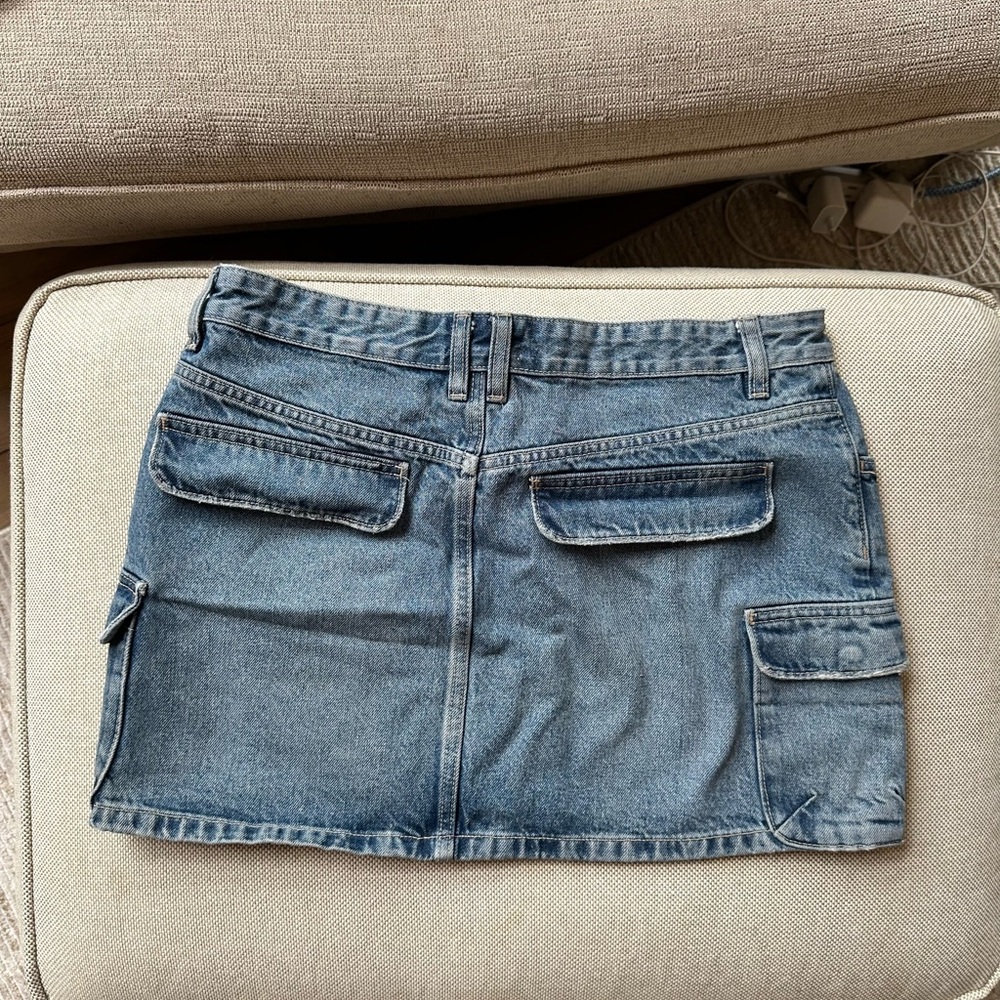ZARA denim cargo skirt - Picture 4 of 5